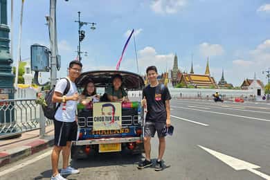 Bangkok: Giro di CHOB TUK TUK + Tour dei canali + degustazione di prodotti gastronomici