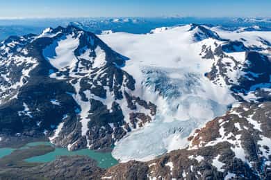Gletscherwanderung am Okstindbreen und Gipfelwanderung zum Oksskolten