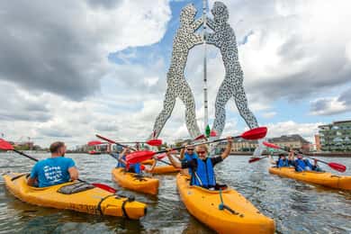 Berlijn: Kajaktocht Oost - Kreuzberg en Spree