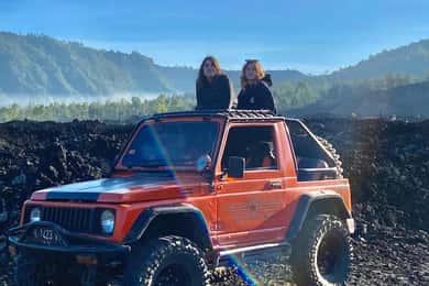 Excursion en jeep au Mont Batur et plantation de café