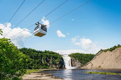Cidade de Quebec: Excursão de meio dia às Cataratas de Montmorency e à Ile d'Orleans