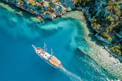 Navega por Turquía: Crucero en Goleta de Demre a Kas pasando por Kekova