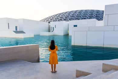 Excursão guiada de meio dia a Abu Dhabi com serviço de busca no aeroporto e no porto