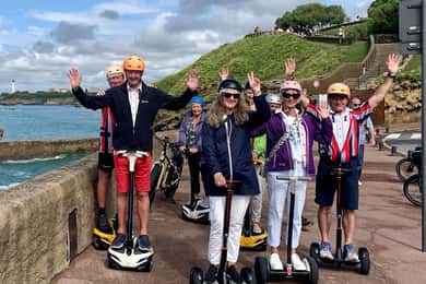 Biarritz bonheur : Geführte Tour mit Segway / E-Bike + Pala