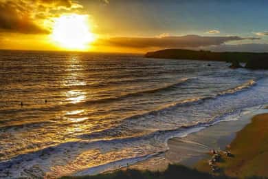 Wexford: Kajak-Erlebnis bei Sonnenuntergang