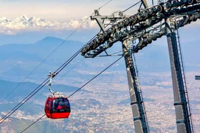 Tour del teleférico de Chandragiri y el Templo de los Monos - Privado/Grupo