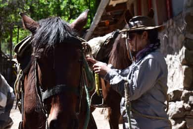 Reiten im Cajón del Maipo, Santiago de Chile