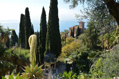 Ventimiglia: entrance to Hanbury Botanical Gardens