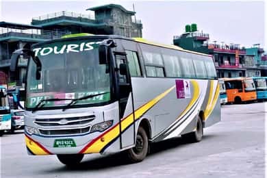 Tourist Bus Ticket Pokhara to Chitwan