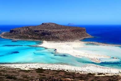 Balos- og Gramvousa-cruise fra Kissamos med transferservice