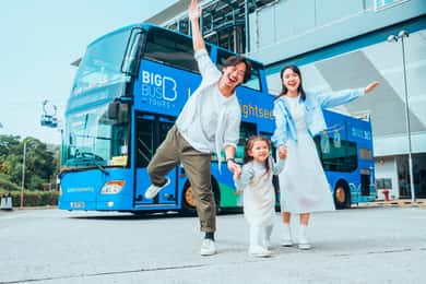 Hong Kong: 360 Lantau Open-Top Bus Sightseeing Experience