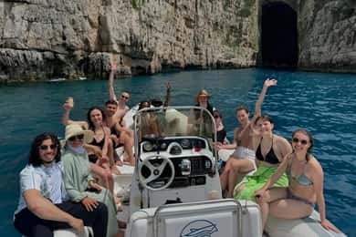 From Durrës: Sazan Island and Haxhi Ali Cave Boat Tour