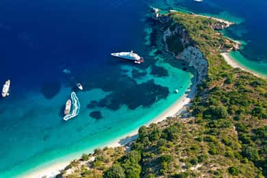 Sami: Ithaca Island Boat Cruise with Swim Stops and Snacks