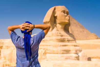 Sharm El Sheikh: Excursão de autocarro às Grandes Pirâmides, Esfinge e Museu