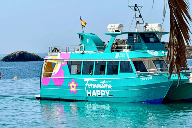Ibiza: Formentera Cruise with Paella, Open Bar & Swim Stop