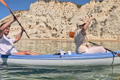 SCALA DEI TURCHI in KAYAK - Avventura in mare con istruttore
