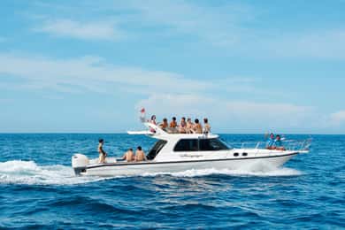 Van Lembongan: Hele dag snorkelen op een privéboot op Nusa Penida