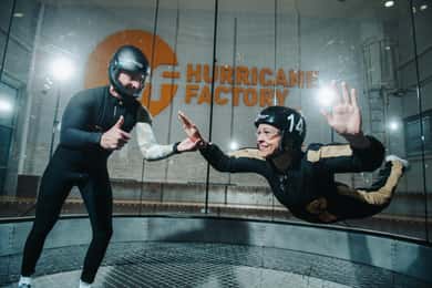 Prag - en upplevelse Hurricane Factory Indoor Skydiving-upplevelse