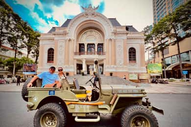 Ho Chi Minh City: Tour privato guidato in jeep a cielo aperto