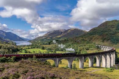 Au départ d'Édimbourg : Viaduc de Glenfinnan, Glencoe et Highlands