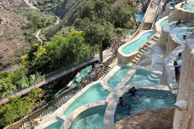 Mexico City: Tolantongo Caves, hot springs, and natural pools
