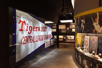 Vstupenka do muzea na stadionu Hanshin Koshien