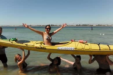 From Perth: Rockingham Seal & Penguin Islands Sea Kayak Tour