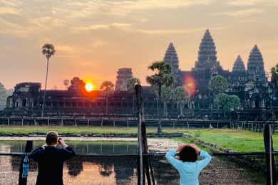 Visite en petit groupe d'Angkor Wat au lever du soleil à Siem Reap