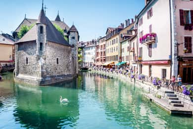 Private all day trip from Geneva to Lyon, Annecy & back