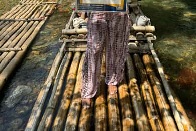 Montego Bay: Rafting de bambu com massagem de calcário