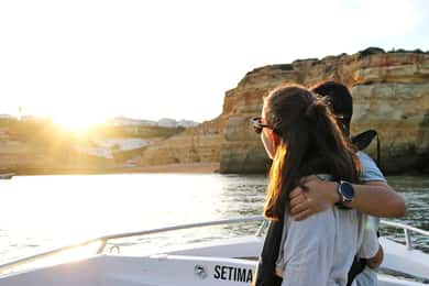 Armação de Pera : Private Boat Trip Sunrise/Sunset