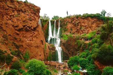 Marrakech: Cascada de Ouzoud, excursión guiada, paseo en barco y almuerzo