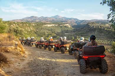 Bali Rethymno Panormo halvdags firhjulingssafari