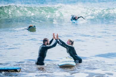 Aula de surf na Madeira