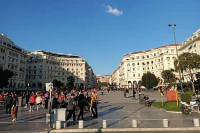 Salónica : Tour a pie privado de bienvenida con un local