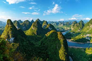 Visite privée d'une journée complète de Guilin à Yangshuo