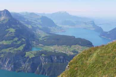 Luzern: Geführte Tageswanderung zum Luzerner Bergkamm mit Seeblick