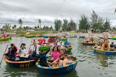 Hoi An: Basket Boat Ride in the Coconut Forest