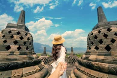 Yogyakarta: Borobudur Climb-up Guarantee & Prambanan Tour
