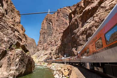 Colorado: Všichni nastupovat do Royal Gorge Route Railroad!