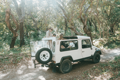 Sintra: Regaleira, Cabo da Roca og Cascais Jeep Safari Tour