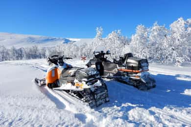 Swedish Lapland: Snowmobile safari