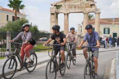 Atenas: City tour dos destaques da cidade em bicicleta