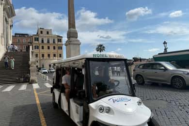 3H Rome: Baroque, Ancient and food experience by Golf Cart