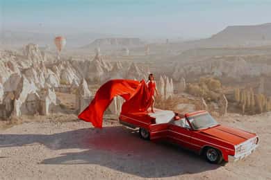 Classic (Vintage) Car & Jeep Safari & Shooting with Camels