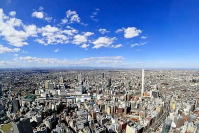 Tokio: Vstupenka do vyhlídkové terasy Sunshine 60 Tenbou Park