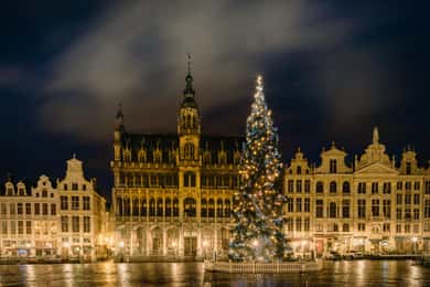 Von Paris aus: Brüsseler Weihnachtsmarkt, Stadtführung, ChocoStory