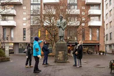 Reikiavik: Tour turístico a pie con un vikingo