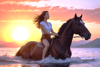 From Hurghada: Makadi Bay Horse Riding Tour