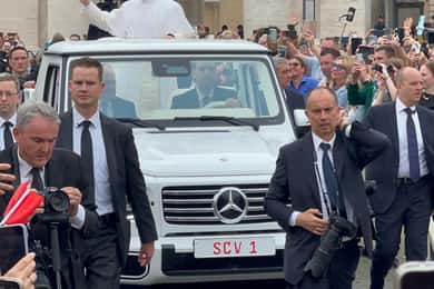 Tour particular da audiência papal em Roma